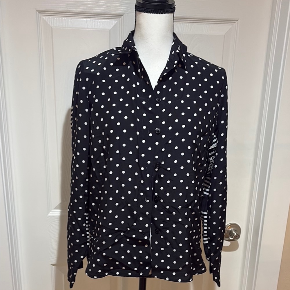 Silk Button Down